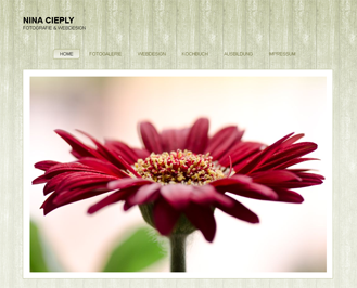 Homepage von Nina Cieply